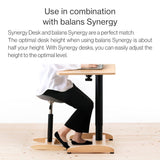 Compact Height-Adjustable Desk|Synergy Desk balans lab