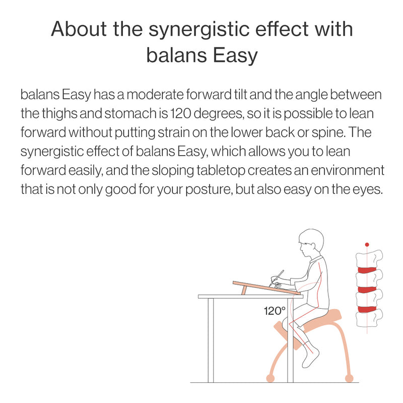 Easy On The Eyes Study Table｜Easy Writing Board balans lab