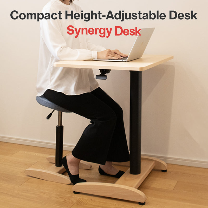 Compact Height-Adjustable Desk|Synergy Desk balans lab