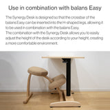 Compact Height-Adjustable Desk|Synergy Desk balans lab